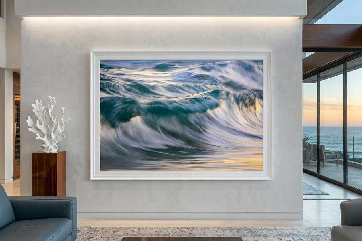 TEAL TIDE (ACRYLIC MOUNT)