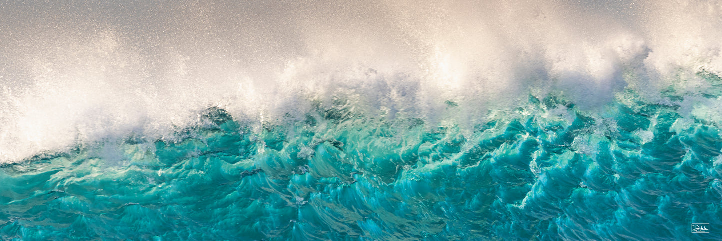 Turquoise Tempest 20 X 60 PANORAMIC