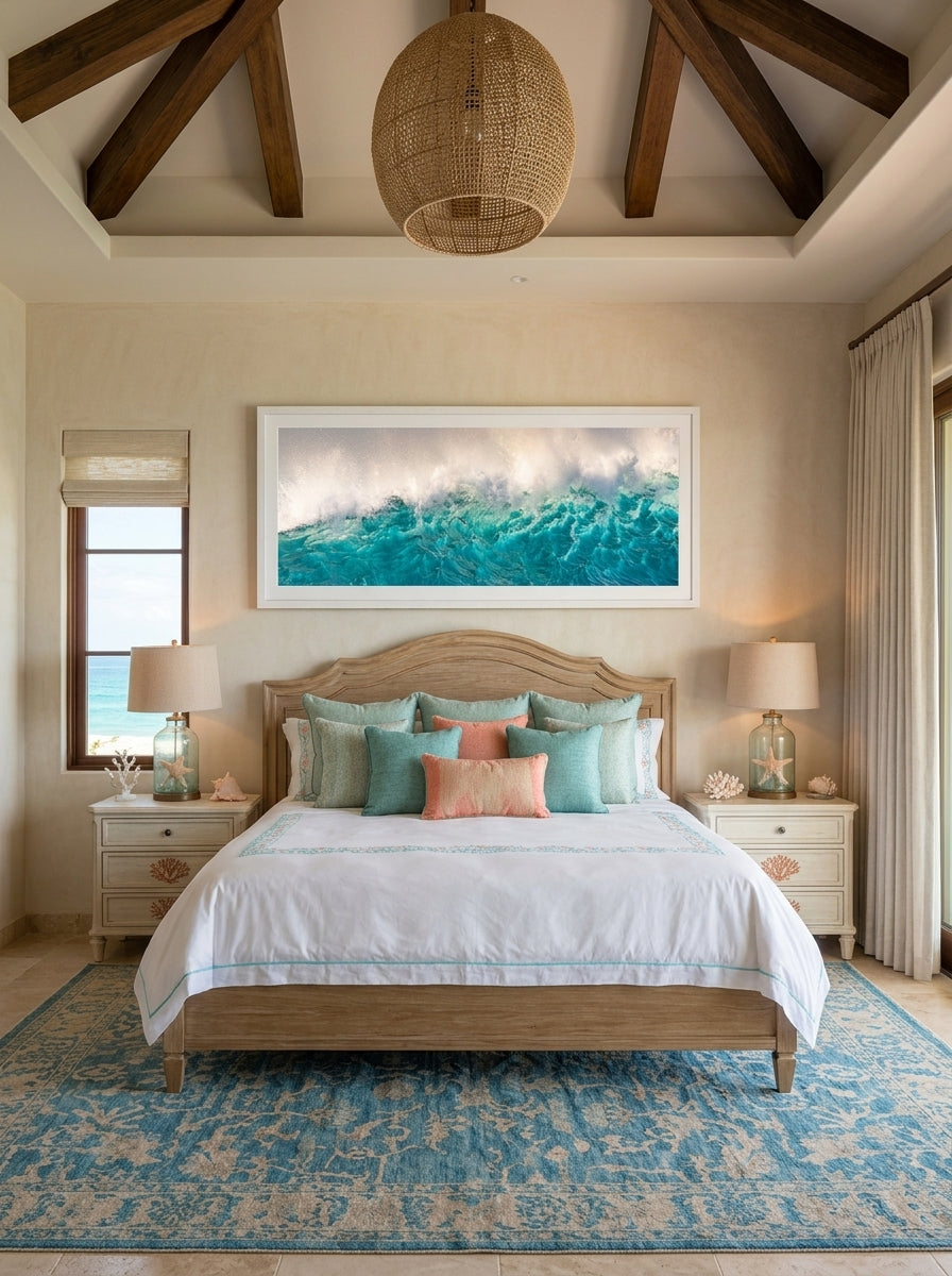 Turquoise Tempest 20 X 60 PANORAMIC